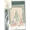 Japan Disney 3D Greeting Card - Winnie the Pooh / Christmas Tree - 1