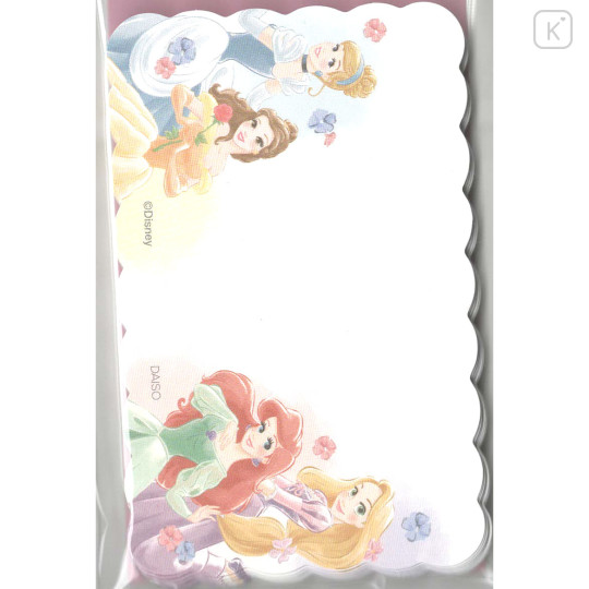 Japan Disney Mini Message Card - Disney Princess - 1