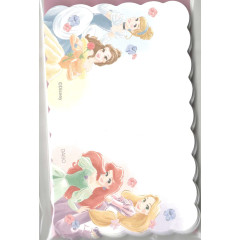 Japan Disney Mini Message Card - Disney Princess