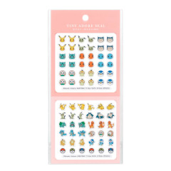 Japan Pokemon Tiny Adore Seal Sticker - Pocket Monster / Mix