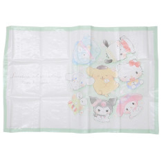 Japan Sanrio Picnic Blanket Leisure Sheet - Characters / Happy Flower Garden