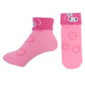 Japan Sanrio Crew Socks - My Melody / Fold-over 2-patterns - 2