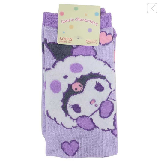 Japan Sanrio High Socks - Kuromi / Panda - 2