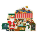 Japan Sanrio 3D Greeting Card - Christmas Santa Mobile Store Truck - 2