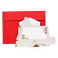 Japan Sanrio 3D Greeting Card - Christmas Santa Mobile Store Truck - 4