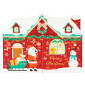 Japan Sanrio 3D Greeting Card - Christmas Santa Warm House - 2