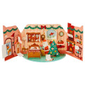 Japan Sanrio 3D Greeting Card - Christmas Santa Warm House - 3