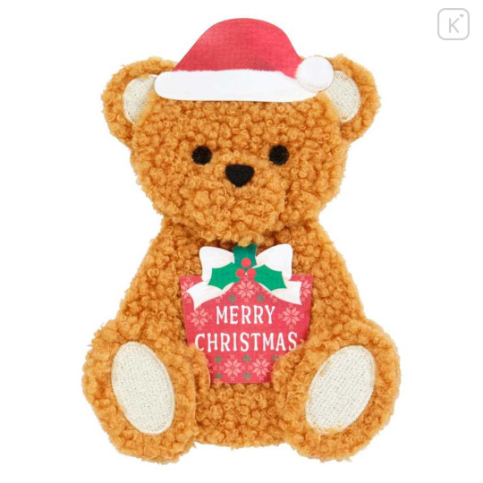 Japan Sanrio 3D Greeting Card - Christmas Fluffy Teddy Bear - 2