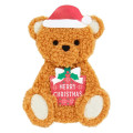 Japan Sanrio 3D Greeting Card - Christmas Fluffy Teddy Bear - 2