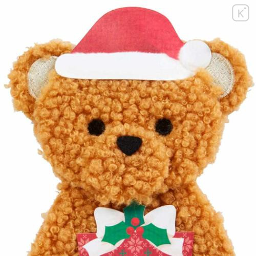 Japan Sanrio 3D Greeting Card - Christmas Fluffy Teddy Bear - 4