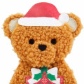 Japan Sanrio 3D Greeting Card - Christmas Fluffy Teddy Bear - 4