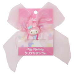 Japan Sanrio Satin Ribbon Bow Ponytail Holder - My Melody