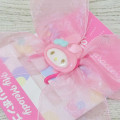 Japan Sanrio Satin Ribbon Bow Ponytail Holder - My Melody - 2