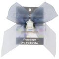 Japan Sanrio Satin Ribbon Bow Ponytail Holder - Pochacco - 1