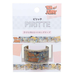 Japan Tom and Jerry Piritte Masking Tape - Tom & Jerry / Pink