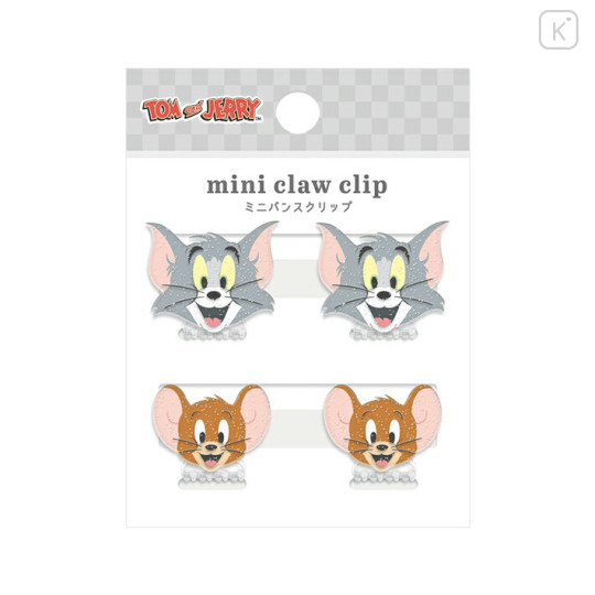 Japan Tom and Jerry Mini Claw Clip Set - Tom & Jerry - 1