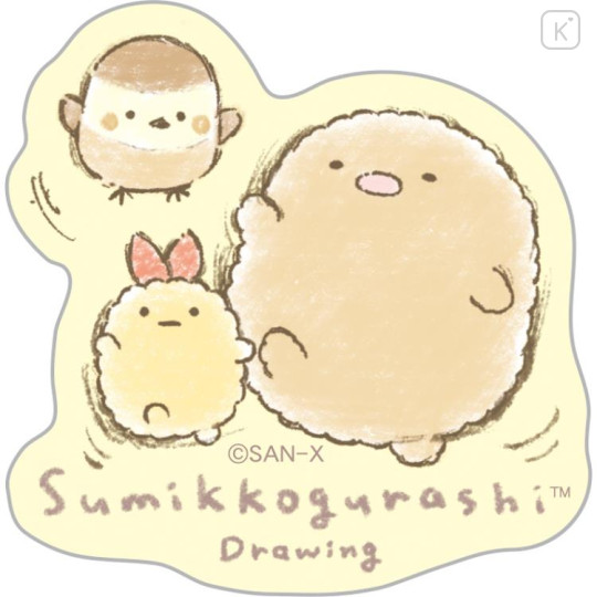 Japan San-X Sticker Set - Sumikko Gurashi / Drawing B - 3