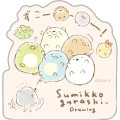 Japan San-X Sticker Set - Sumikko Gurashi / Drawing B - 4