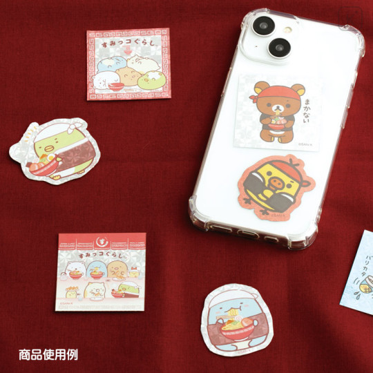 Japan San-X Sticker Set - Sumikko Gurashi / Anytime Ramen A - 3