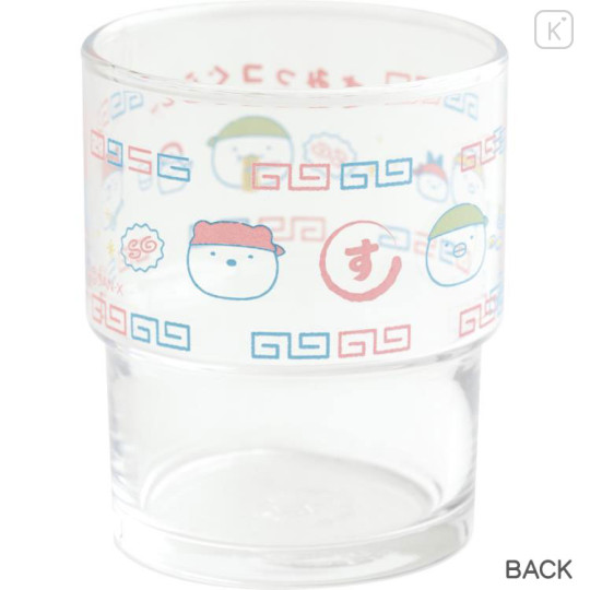 Japan San-X Glass Tumbler - Sumikko Gurashi / Anytime Ramen - 2