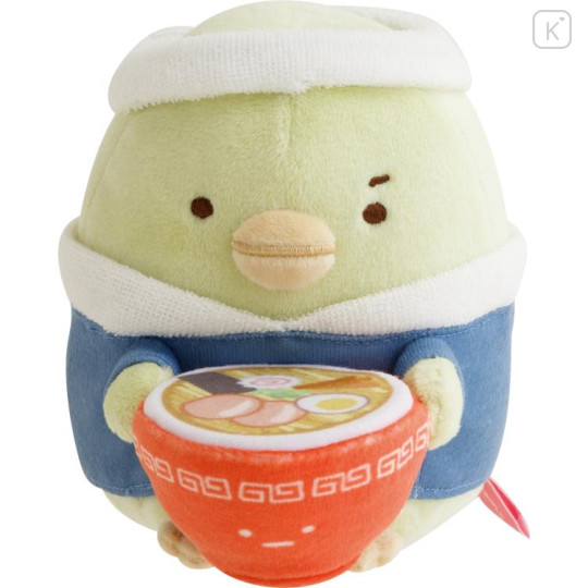 Japan San-X Plush Toy - Sumikko Gurashi / Anytime Ramen Penguin? - 1