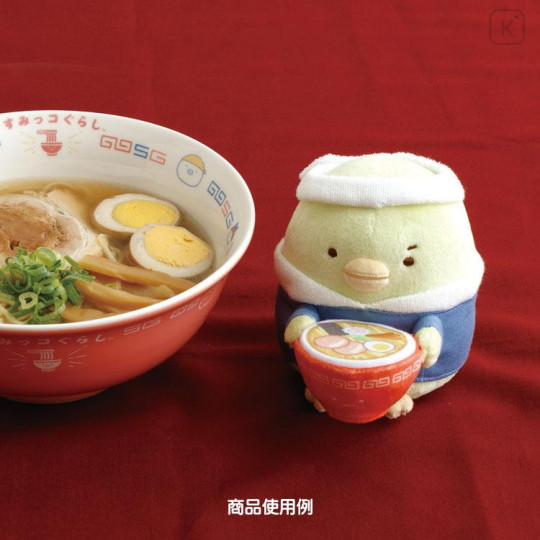 Japan San-X Plush Toy - Sumikko Gurashi / Anytime Ramen Penguin? - 5