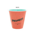 Japan Sanrio Melamine Tumbler - Pochacco / Ok Orange Green - 2