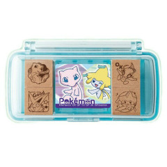 Japan Pokemon Mini Stamp Chop - Mew / Mythical Monsters