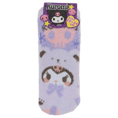 Japan Sanrio Fluffy Socks - Kuromi / Bear