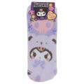 Japan Sanrio Fluffy Socks - Kuromi / Bear - 1