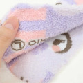 Japan Sanrio Fluffy Socks - Kuromi / Bear - 2