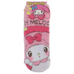 Japan Sanrio Fluffy Socks - My Melody / Hug Me