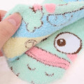 Japan Sanrio Fluffy Socks - Hangyodon / Hug Me - 2