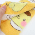 Japan Sanrio Fluffy Socks - Pompompurin / Hug Me - 2