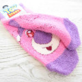 Japan Disney Fluffy Socks - Lotso / Hug Me - 2