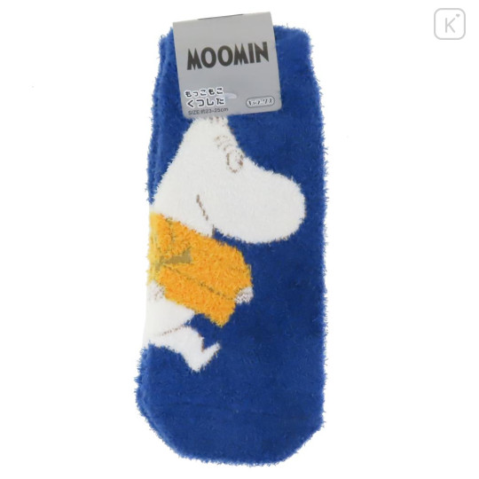 Japan Moomin Fluffy Socks - Moomintroll / Blue - 1