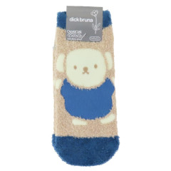 Japan Miffy Fluffy Socks - Boris BluePink