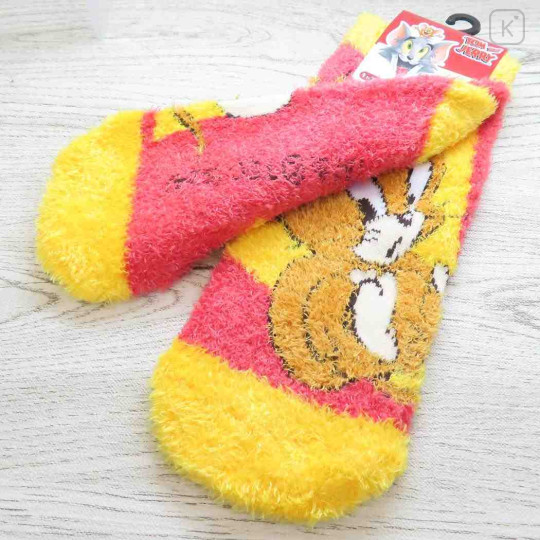 Japan Tom and Jerry Fluffy Socks - Jerry - 2