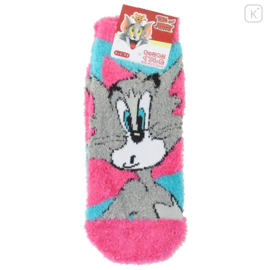 Japan Tom and Jerry Fluffy Socks - Tom - 1