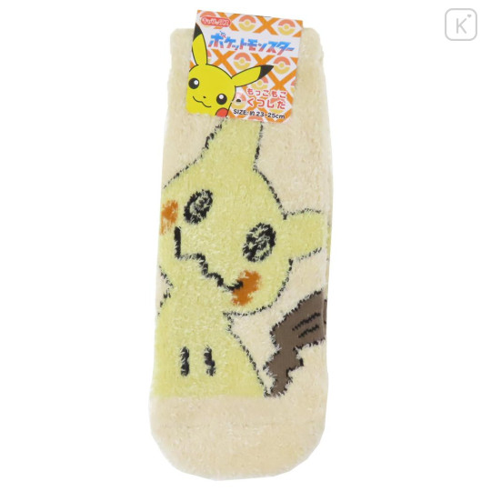 Japan Pokemon Fluffy Socks - Mimikyu - 1