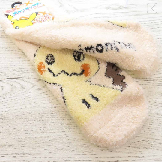 Japan Pokemon Fluffy Socks - Mimikyu - 2