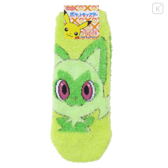 Japan Pokemon Fluffy Socks - Sprigatito - 1