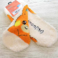 Japan Pokemon Fluffy Socks - Pawmi / Beige - 2