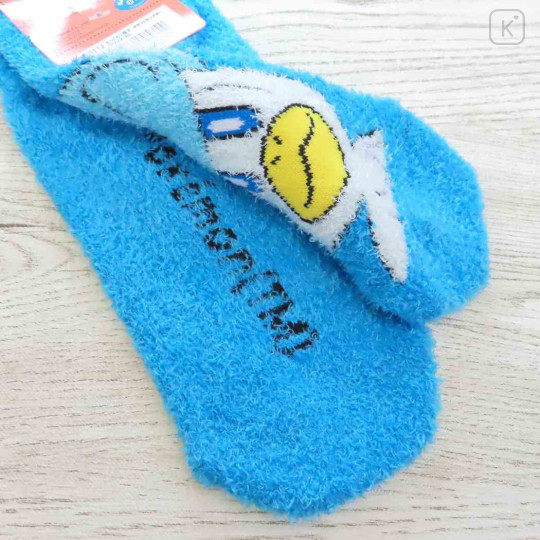 Japan Pokemon Fluffy Socks - Quaxly / Blue - 2