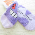 Japan Pokemon Fluffy Socks - Gengar / Purple - 2