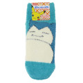 Japan Pokemon Fluffy Socks - Snorlax / Green - 1