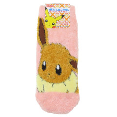 Japan Pokemon Fluffy Socks - Eevee / Pink