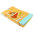 Japan Crayon Shin-chan Face Towel - Shinnosuke Nohara & Shiro / Light Orange - 3