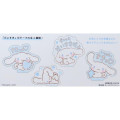 Japan Sanrio Flake Sticker Set & Case - Cinnamoroll / Hug Heart - 2