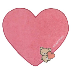 Japan San-X Mini Towel - Rilakkuma / Hug Heart